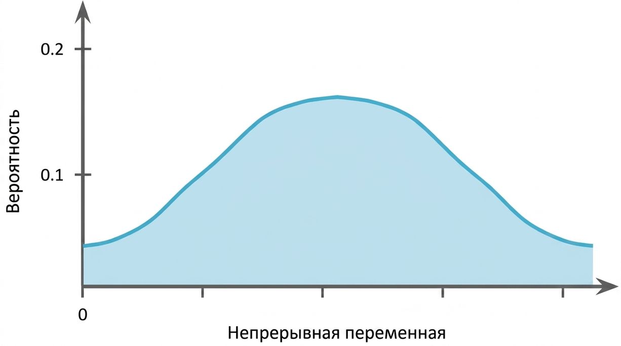 Распределение в форме колокола