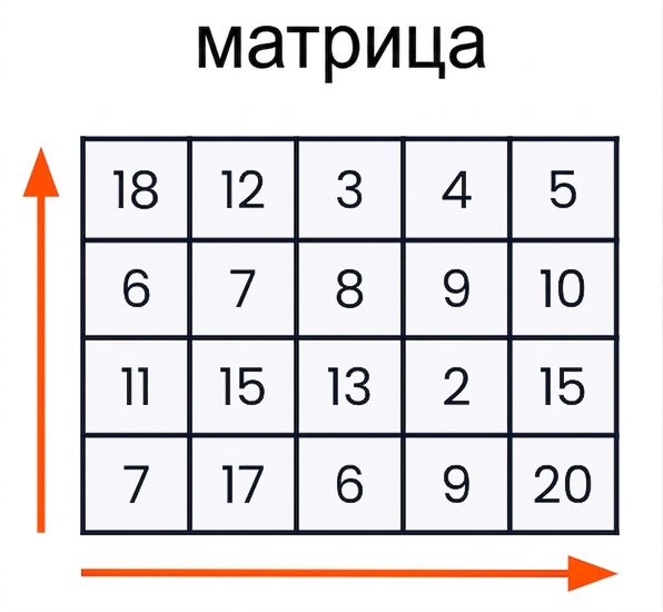 иллюстрация матрицы