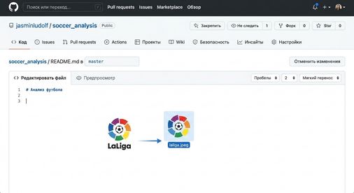 Анимация перетаскивания изображения в файл Markdown и автоматической генерации синтаксиса GitHub