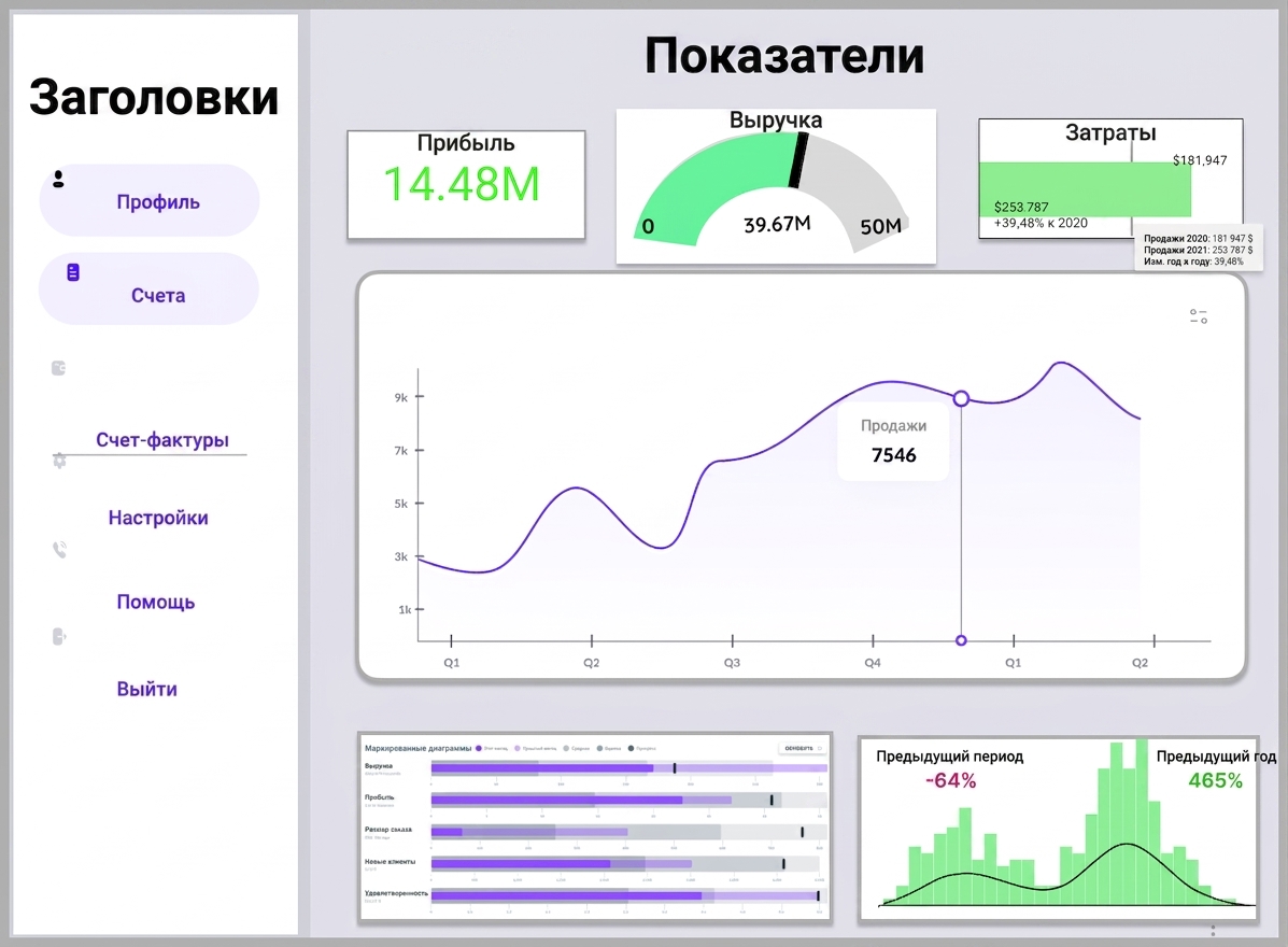 заголовки