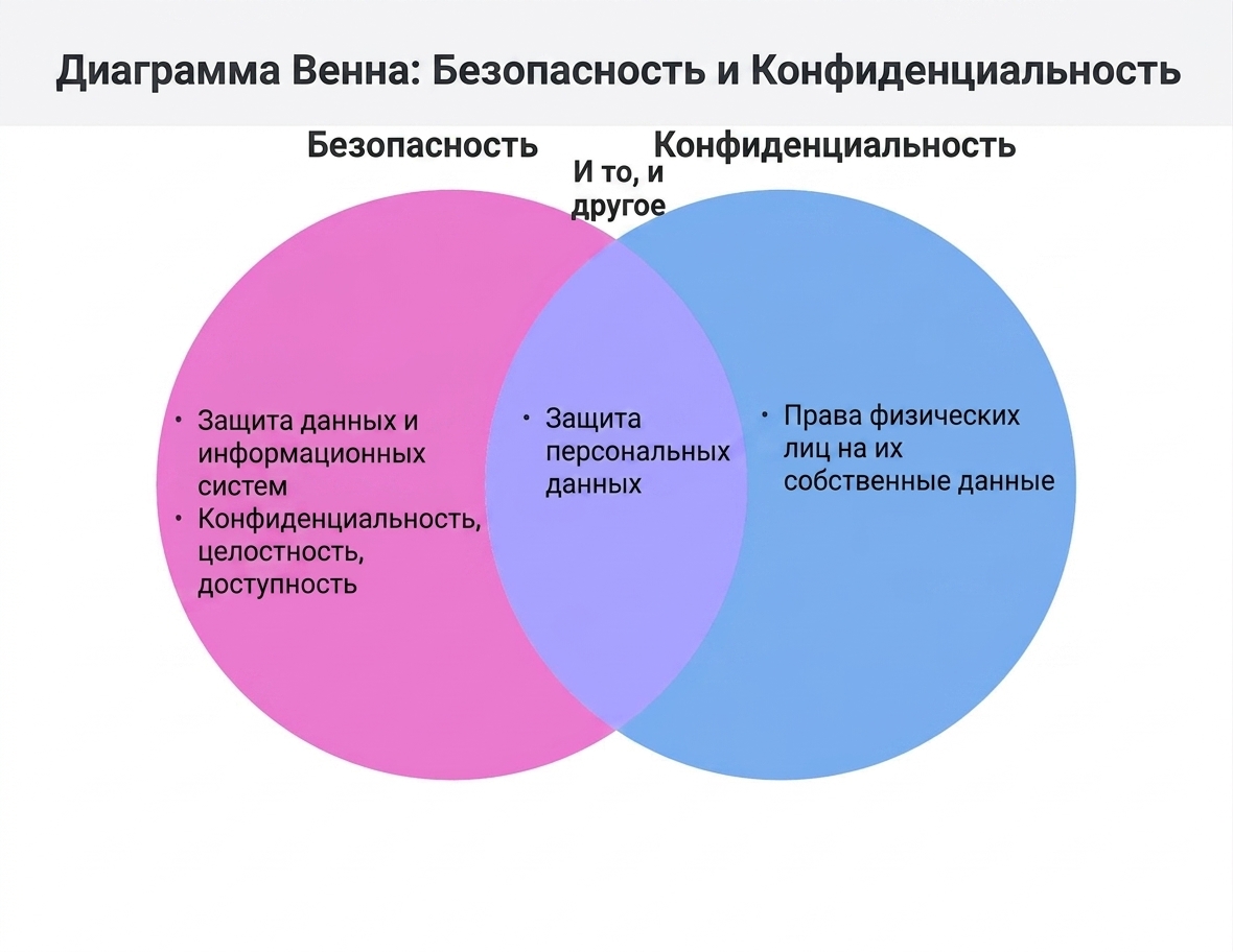 Темы безопасности и конфиденциальности