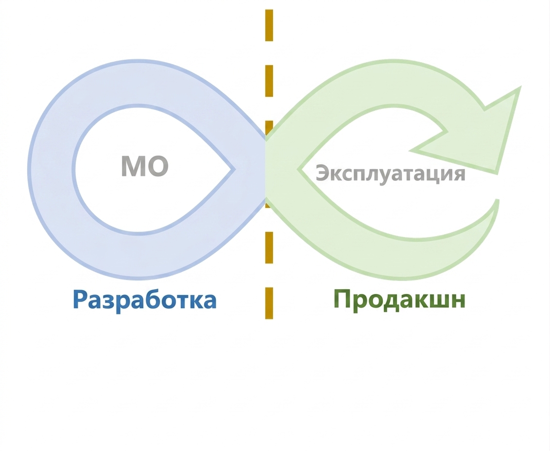 Жизненный цикл методологии MLOps