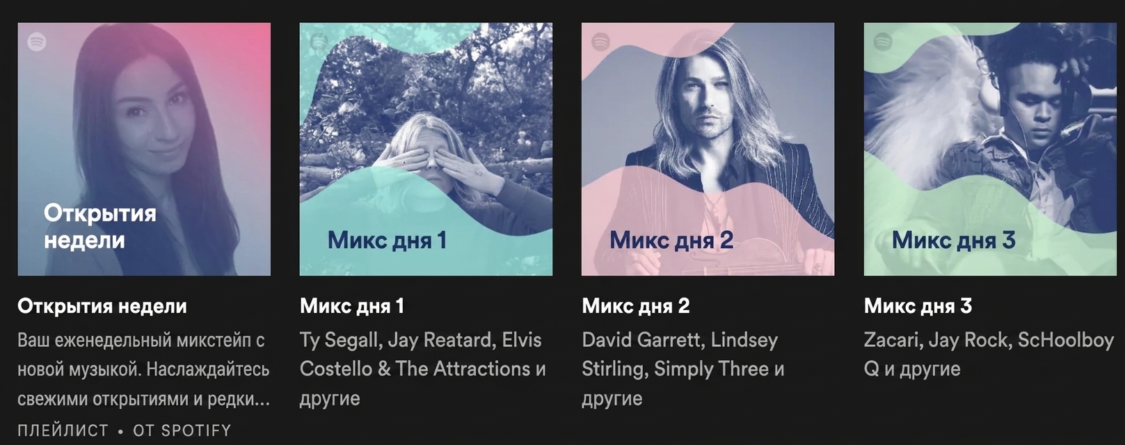 Изображение музыкального приложения с рекомендациями на основе ИИ