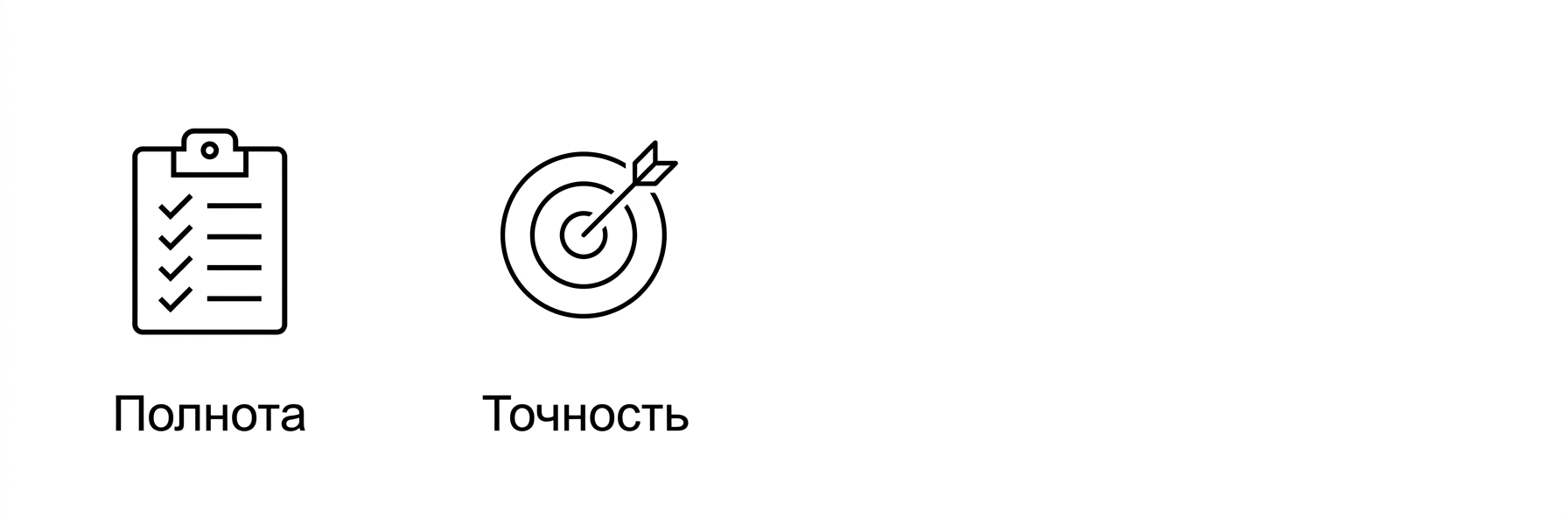 Точность.