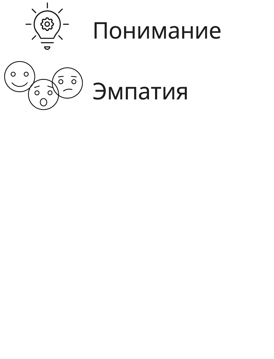 Понимание. Эмпатия.
