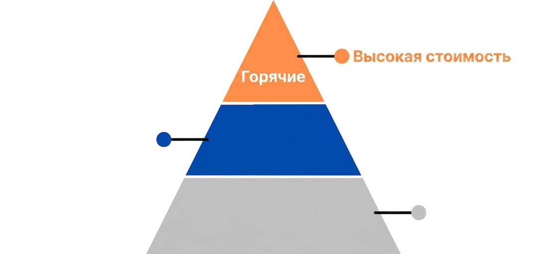 Пирамида с горячим уровнем