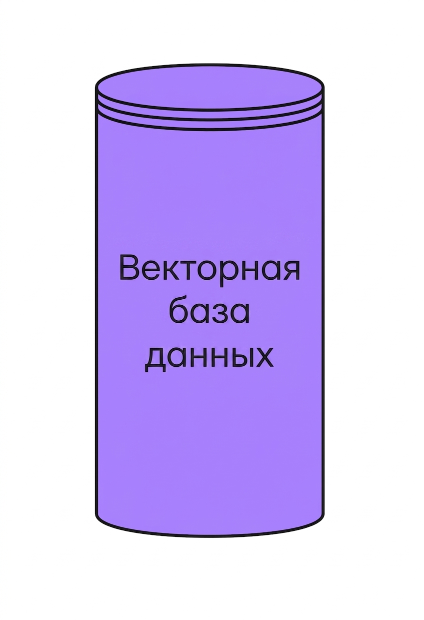 Иконка векторной базы данных.