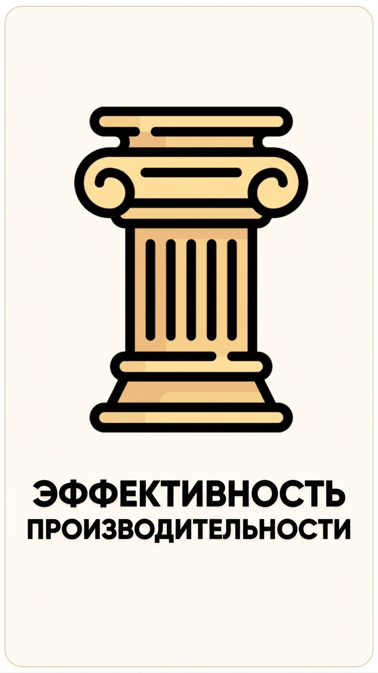 Столп «Эффективность производительности»