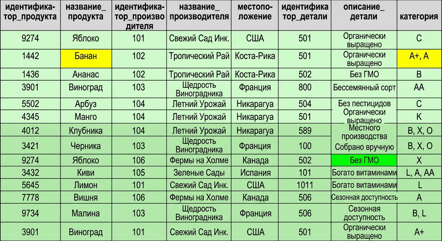 Выделена аномалия «Банан»