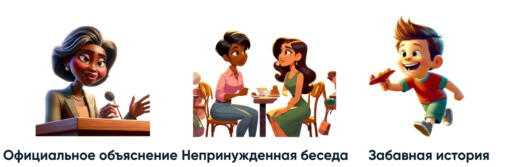 Ребёнок играет — иллюстрация игривого тона