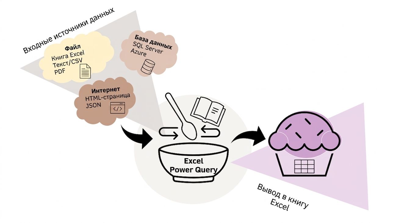 Схема применения Power Query. Часть 3 из 3