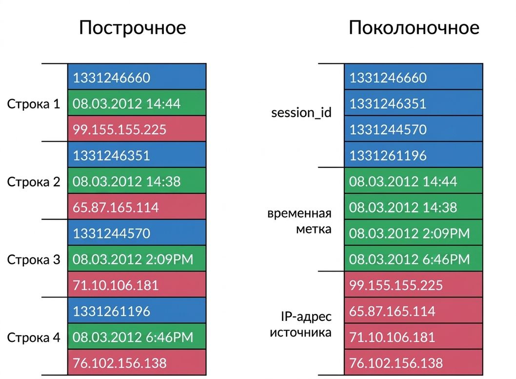 Набор данных Apache Arrow