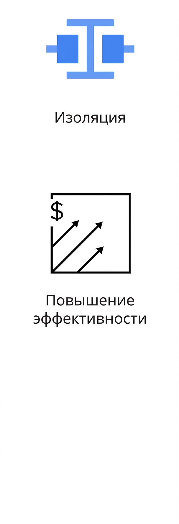 Иконка повышенной эффективности.