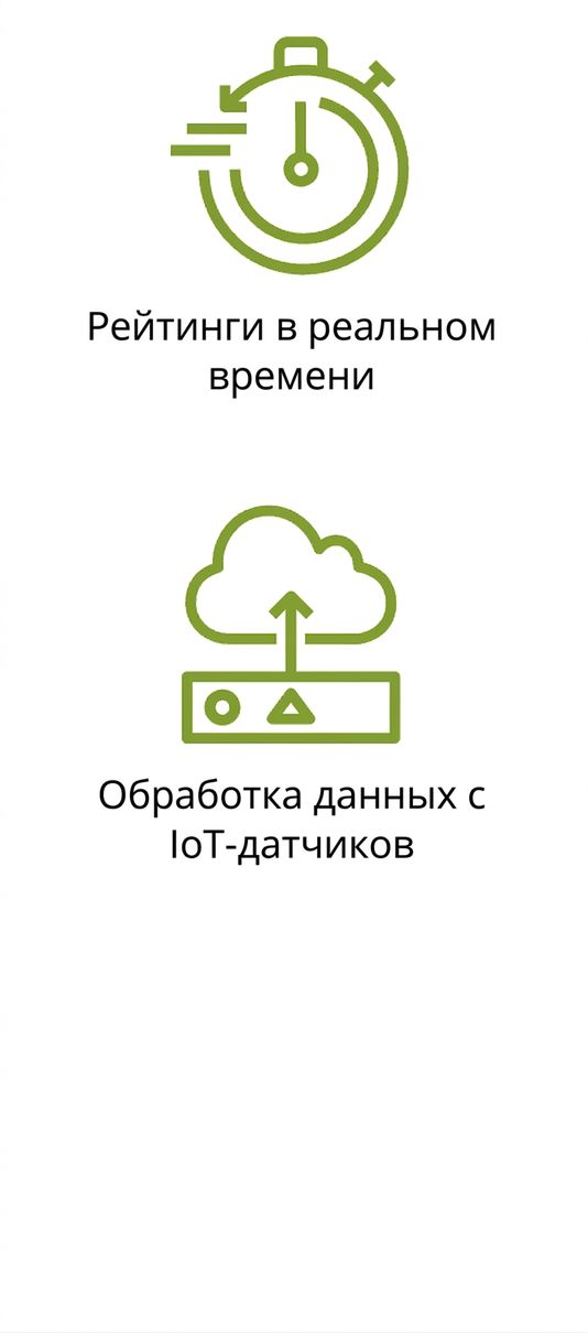 Иконка обработки данных с IoT-датчиков.