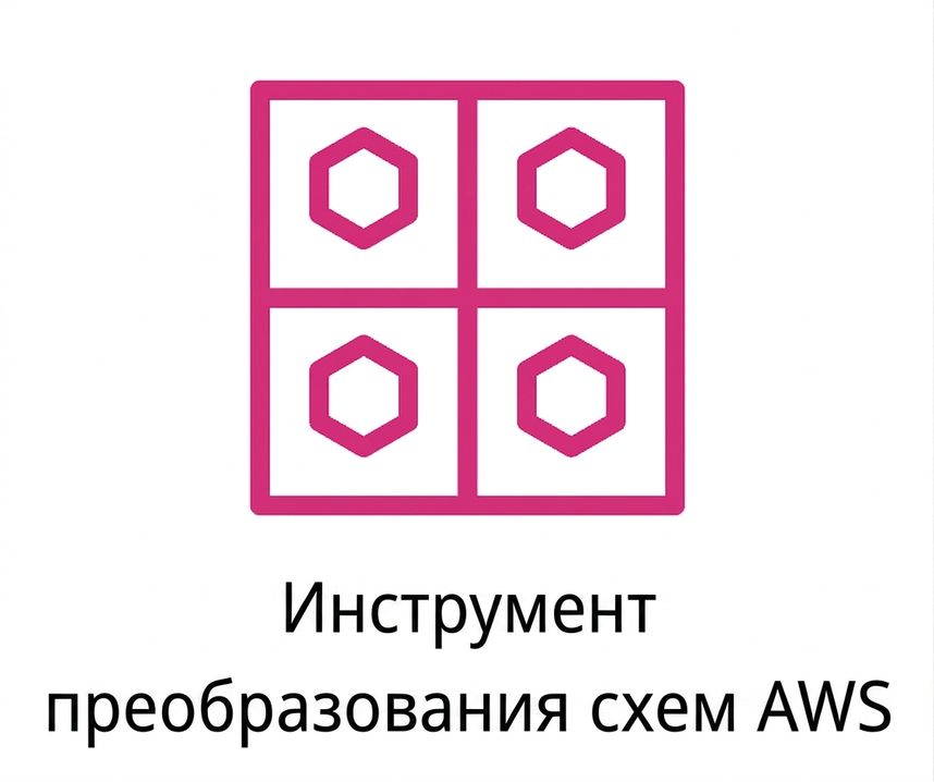 Иконка AWS Schema Conversion Tool.