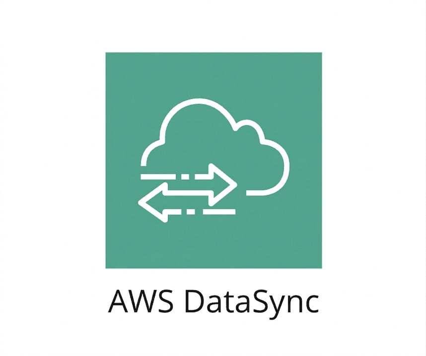 Иконка AWS DataSync.
