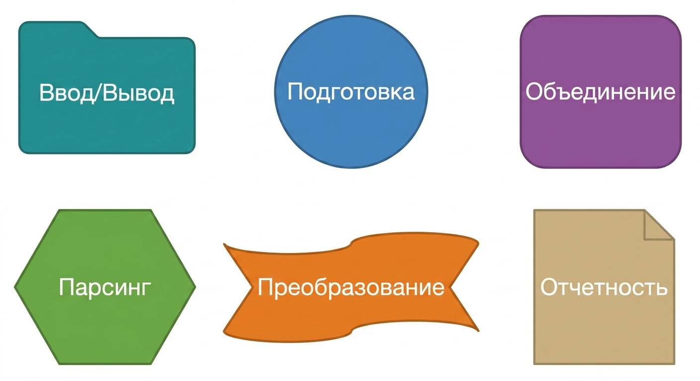 Обзорное изображение новой палитры инструментов