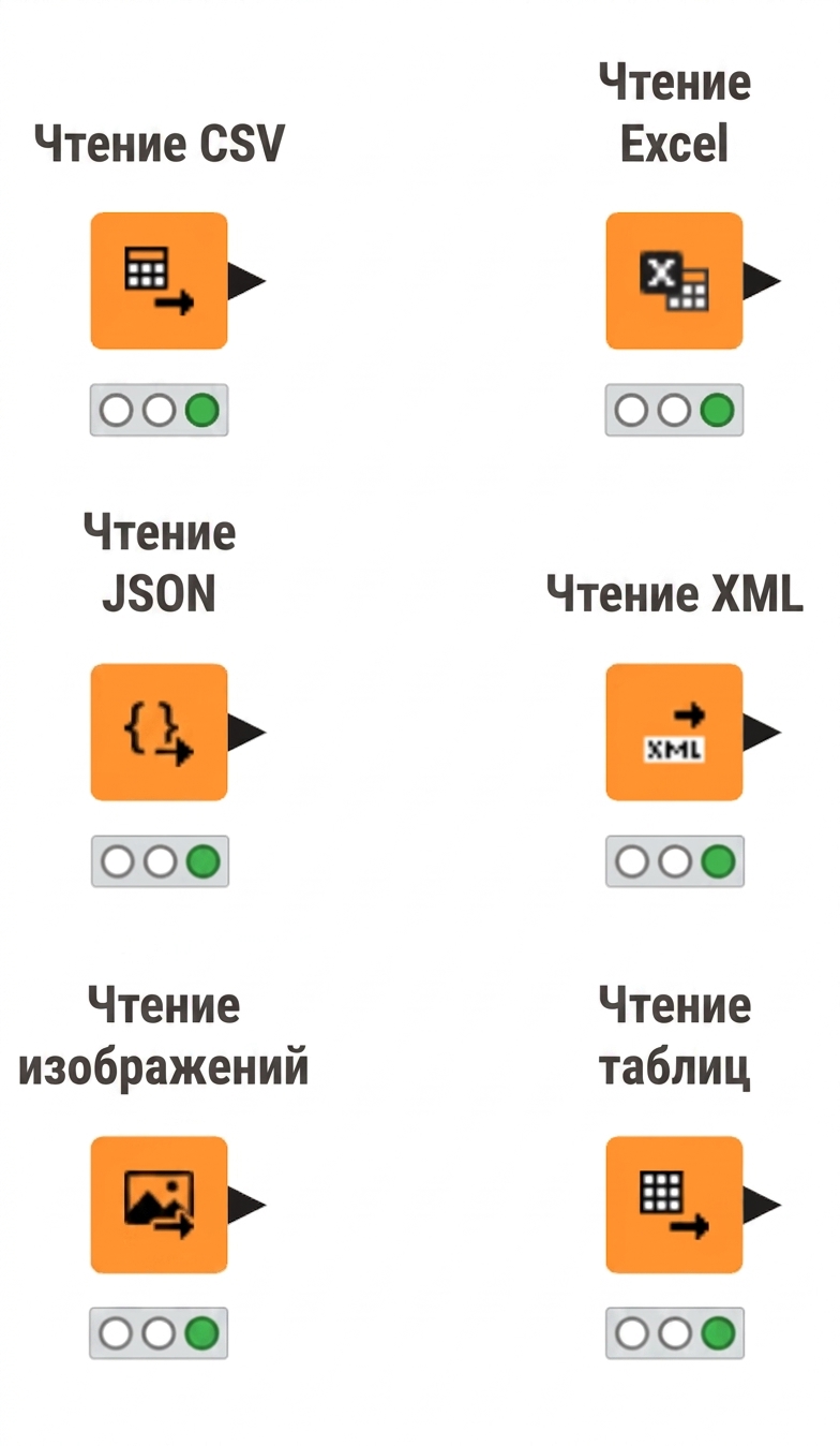 Узлы чтения файлов