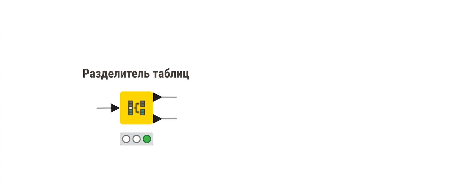 Узел KNIME