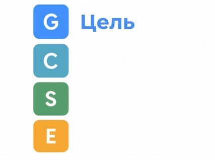 Буквы GCSE с расшифровкой Goal
