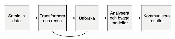 Arbetsflöde för dataanalys