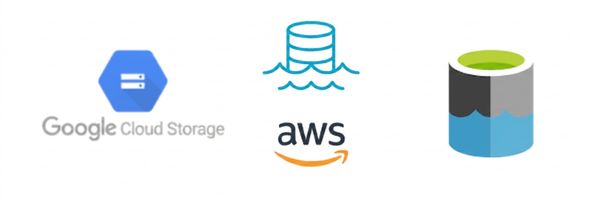 Amazon, Google och Microsoft erbjuder alla datasjölösningar