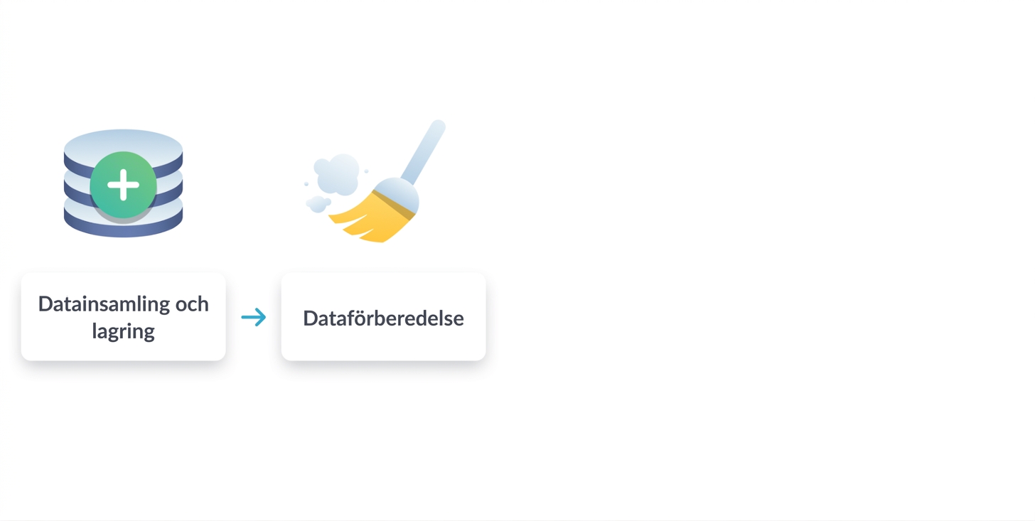 andra steget – dataförberedelse