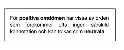 stycke med fet text
