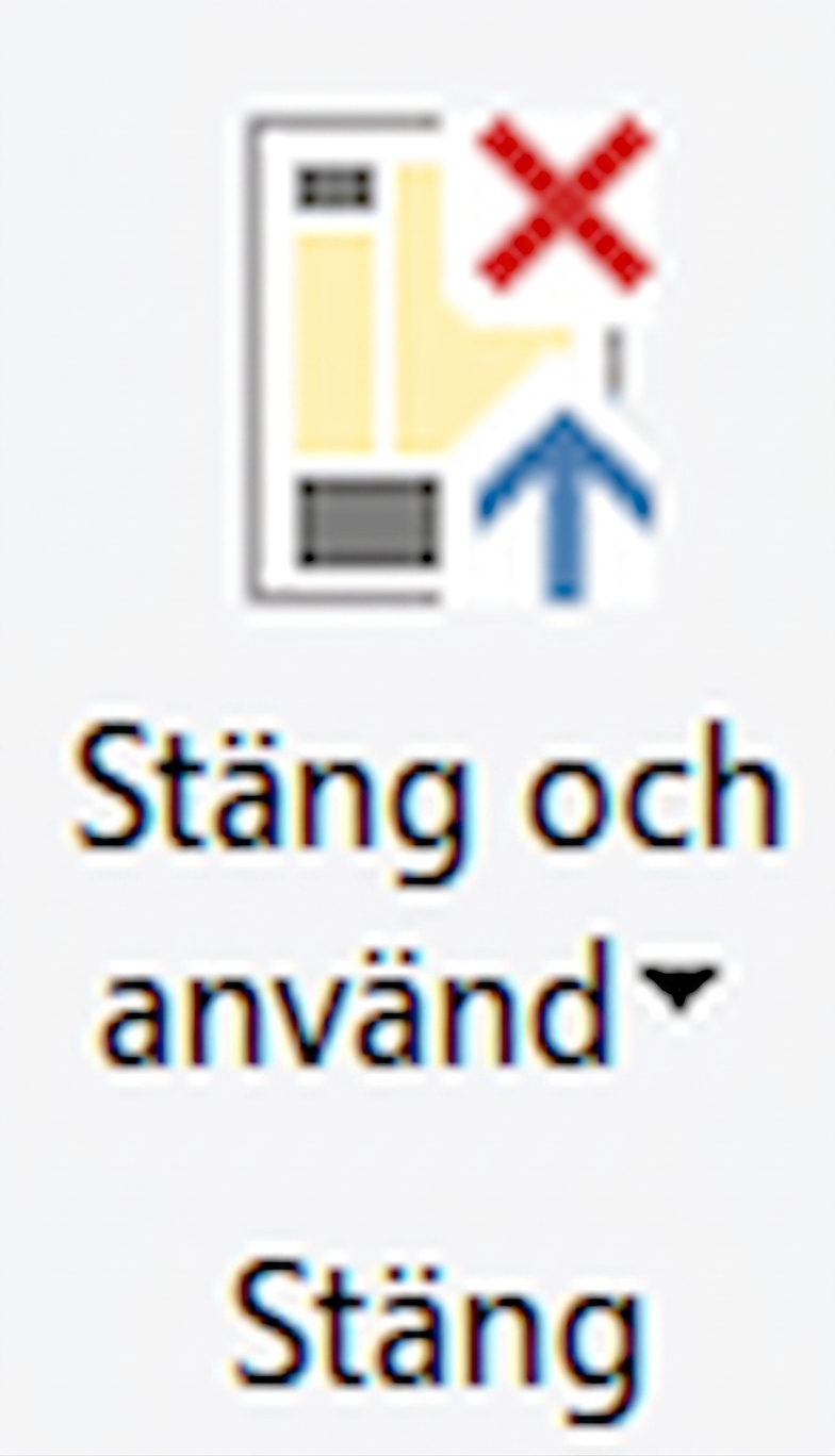 En skärmbild av Power BI-gränssnittet med ikonen Transform Data, som öppnar Power Query-editorn när man klickar på den.