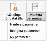 Parametermeny