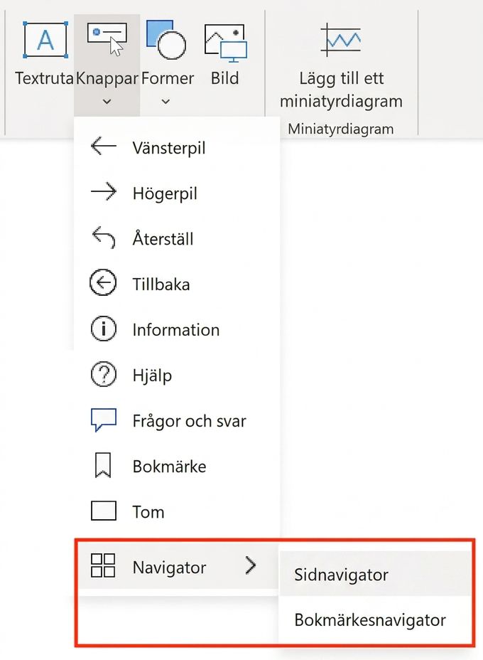 Navigeringsalternativet