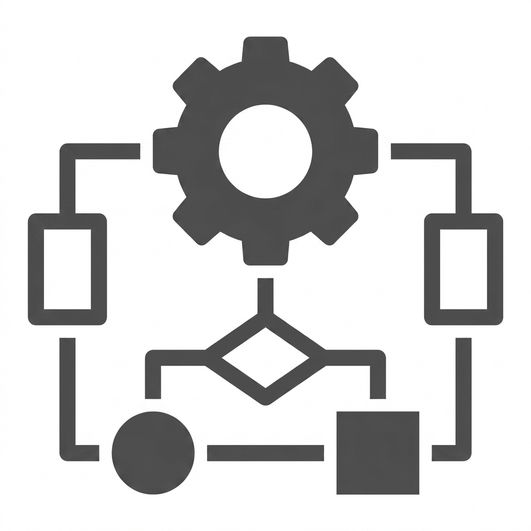 En schematisk bild av en algoritmdesign.