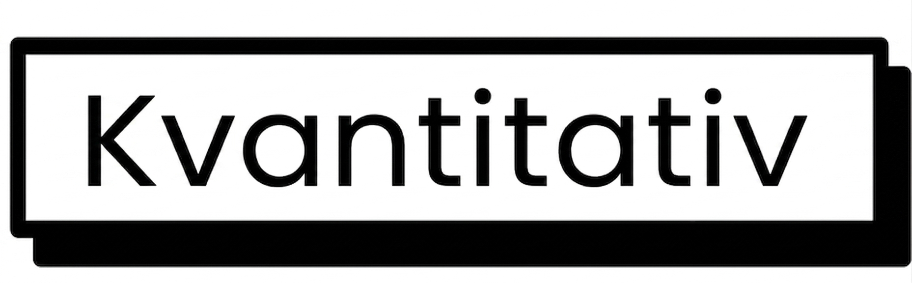 Kvantitativ