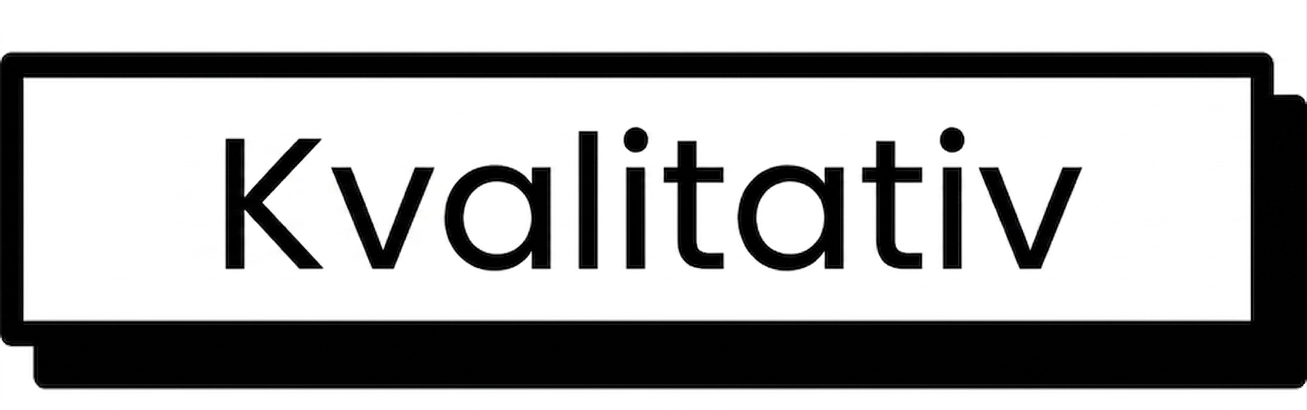 Kvalitativ