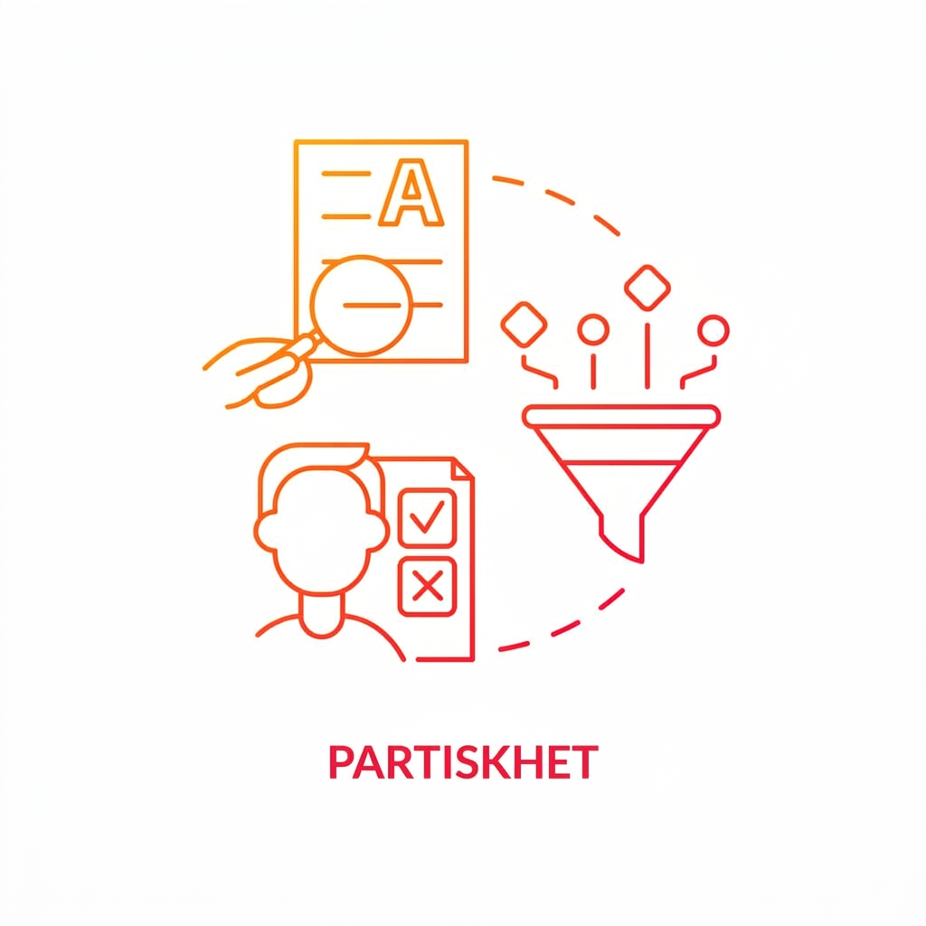 En ikon som illustrerar hur en modell kan lära sig snedvridningar från den data den tränats på.