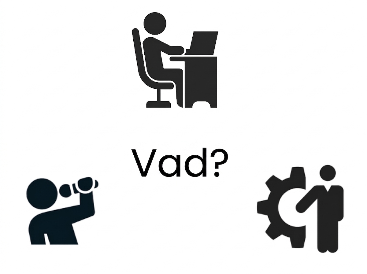 En ikon av en teknisk intressent.