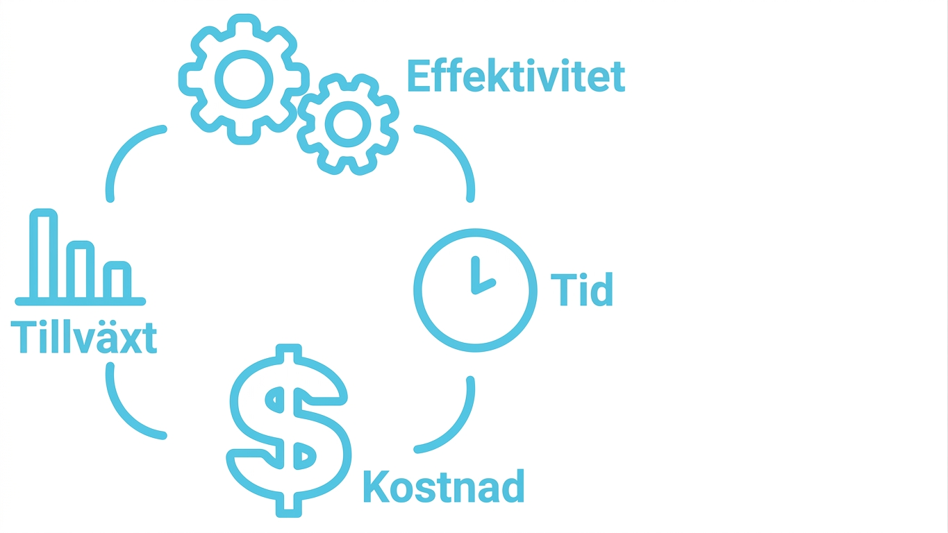 Fokus ligger på omedelbart affärsvärde
