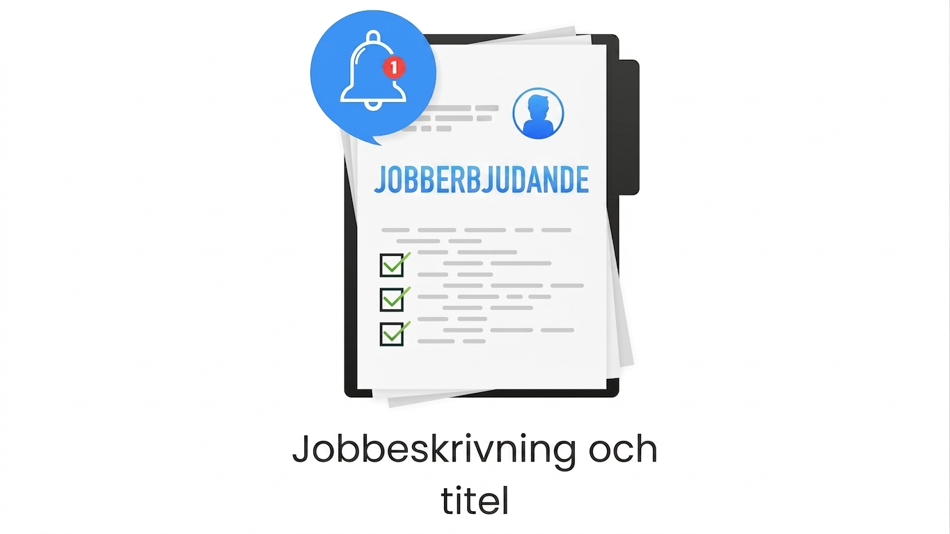 Jobbbeskrivning och titel