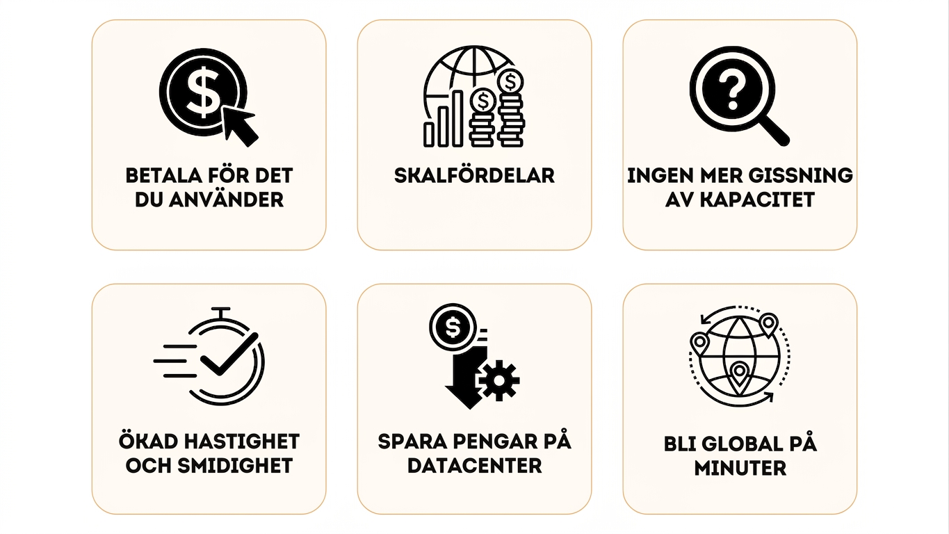 Lista med fördelar