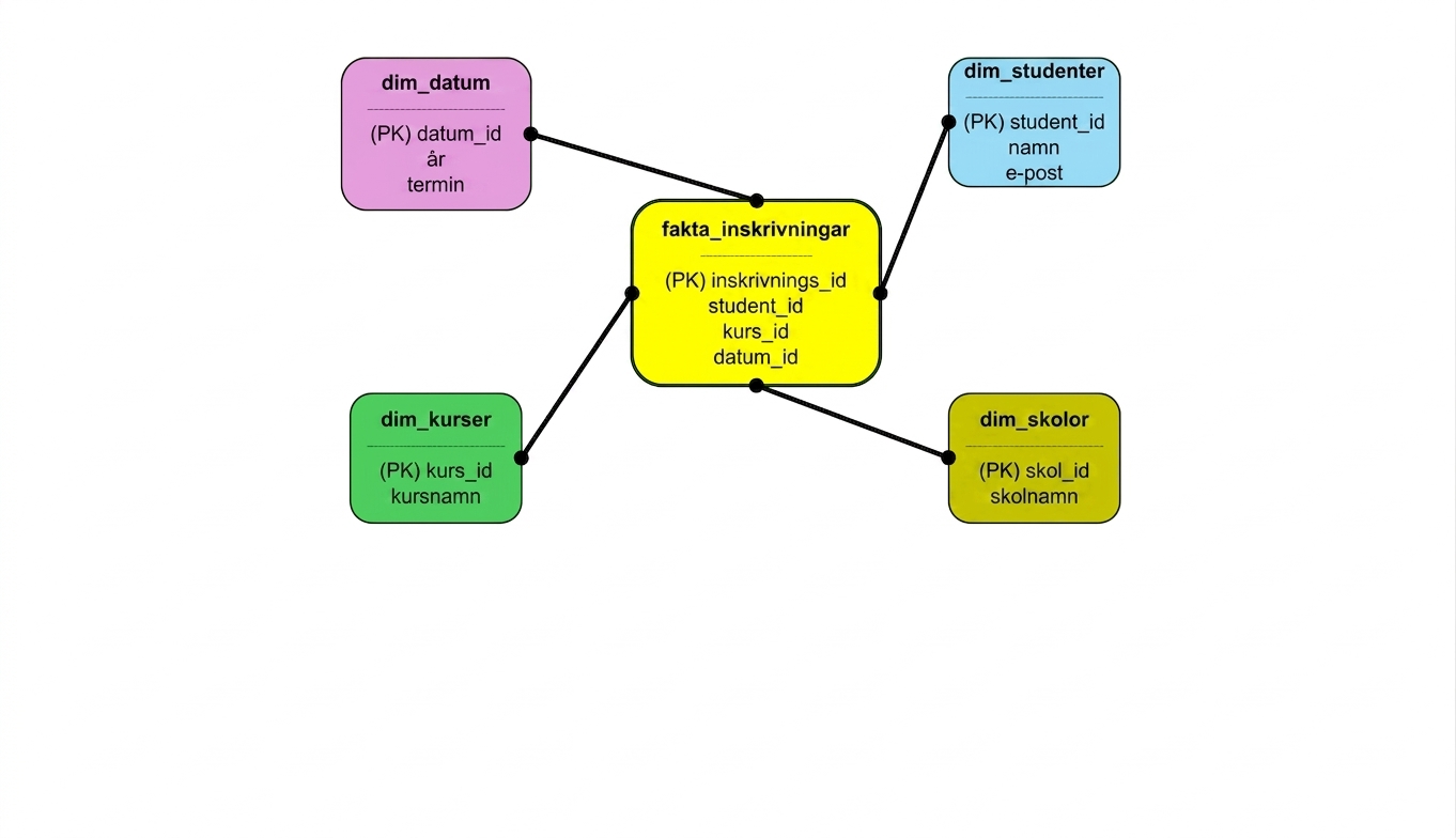 College dimensional data model