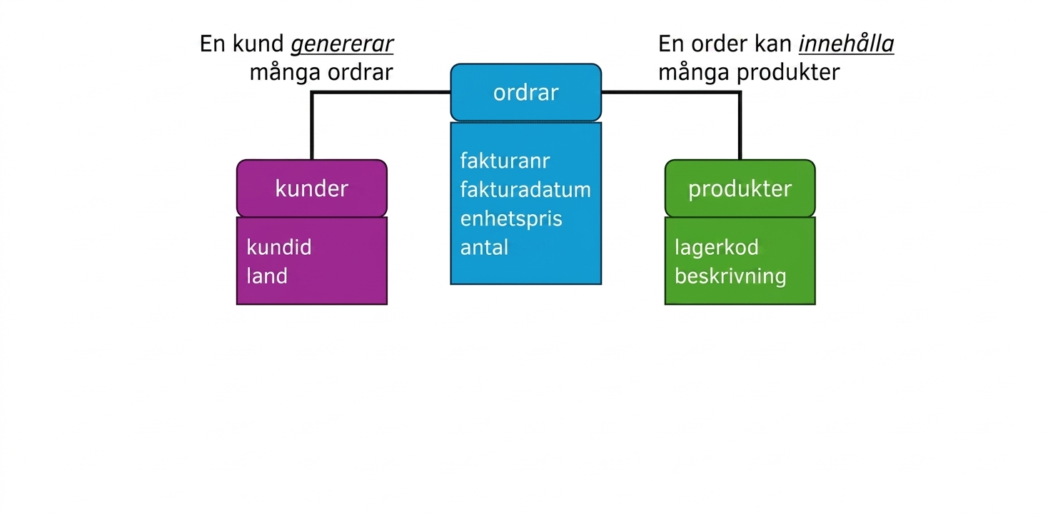 Logisk datamodell för e-handel