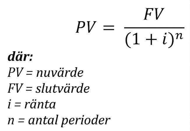 present value formula