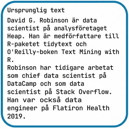 Stor text