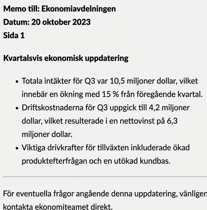 Ett dokument