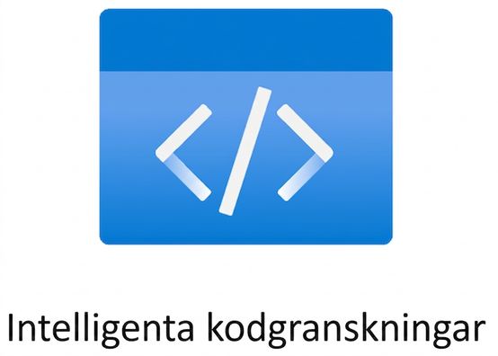 En ikon som visar intelligenta kodgranskningar.