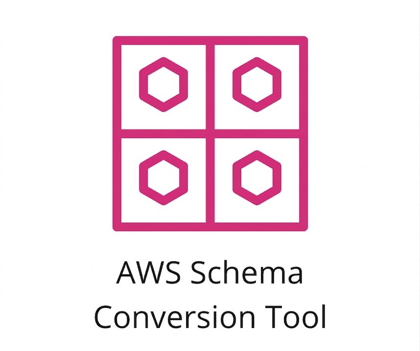 En ikon som visar AWS Schema Conversion Tool.