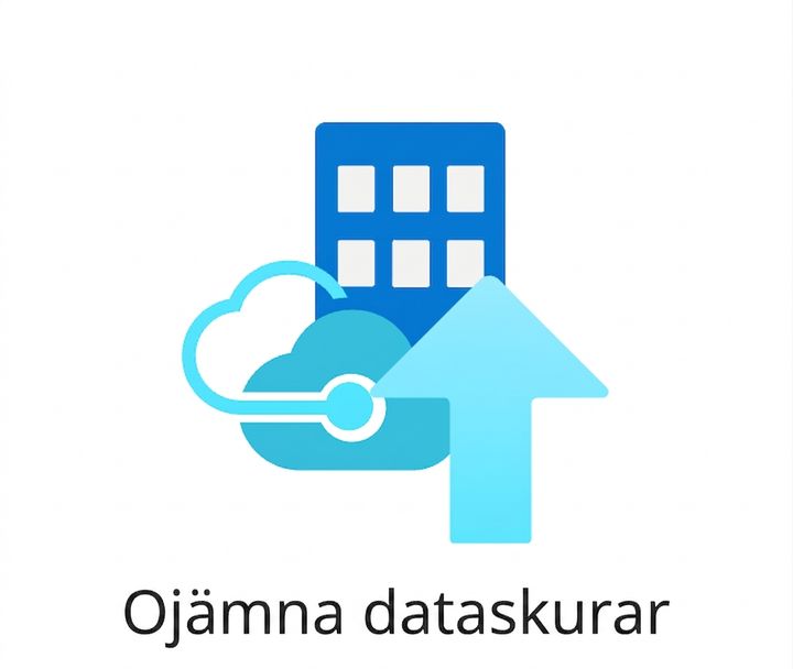 En ikon som visar ojämna datatoppar.