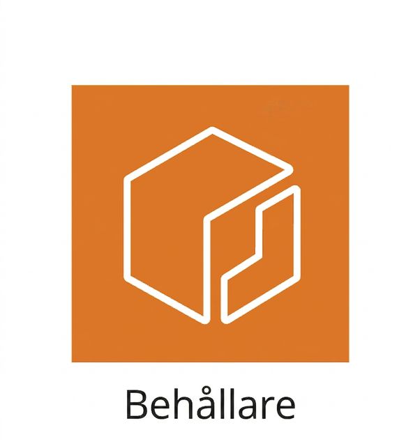 En ikon som visar containers.