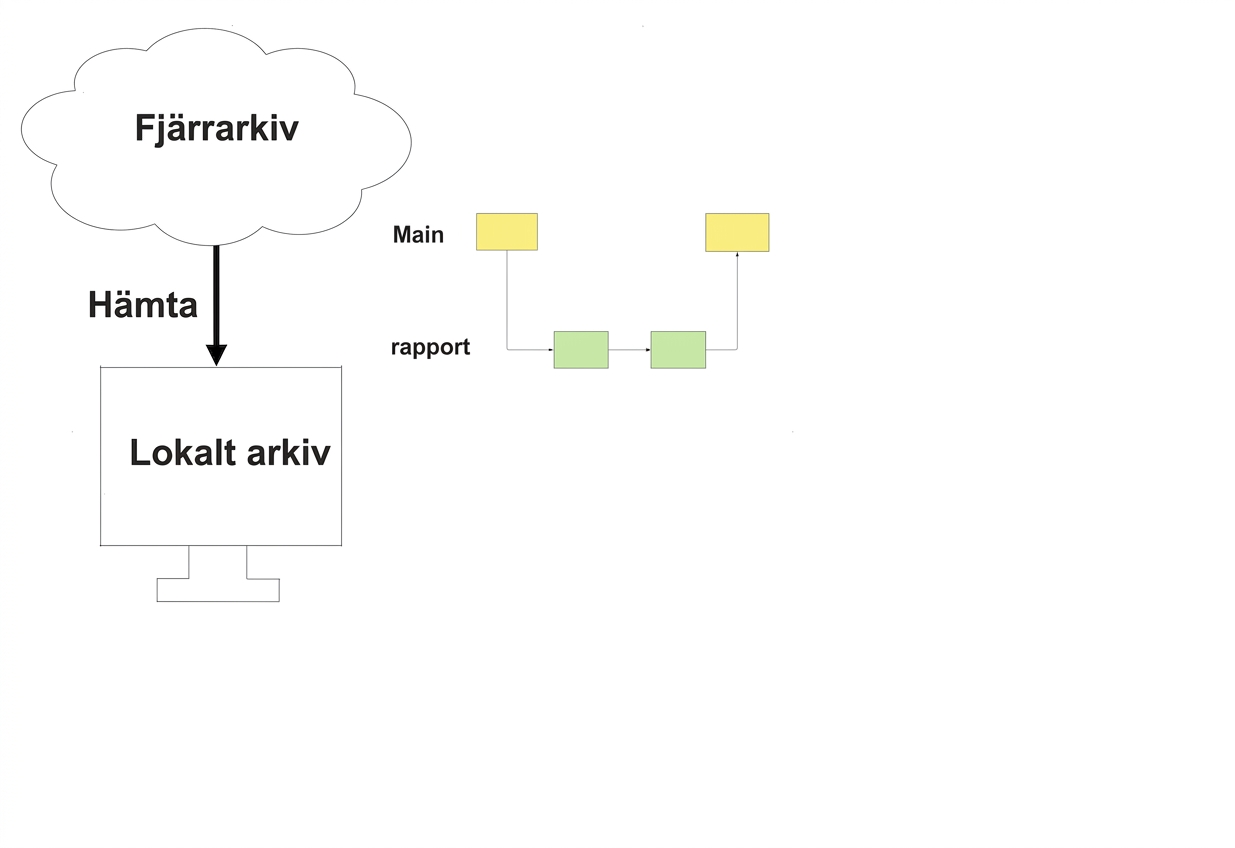 arbeta med projektet lokalt