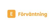 Bokstaven E och ordet Expectation bredvid